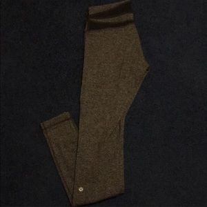 Lululemon Wunder Under Herringbone Leggings