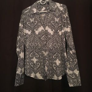 NY&C Madison l/s button down shirt size med