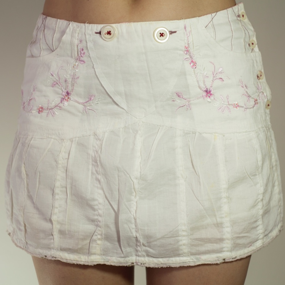 100% Cotton Mini Skirt
