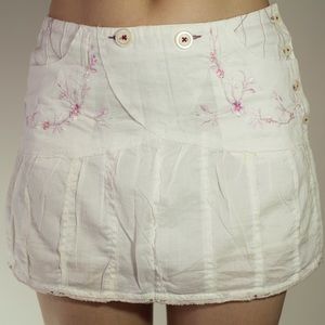 100% Cotton Mini Skirt