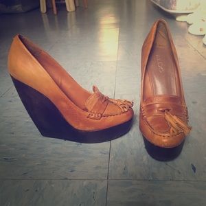Aldo Loafer Style Wedge
