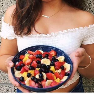 Ruffled crop top Ruffled crop top