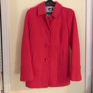 J.Crew pink wool jacket