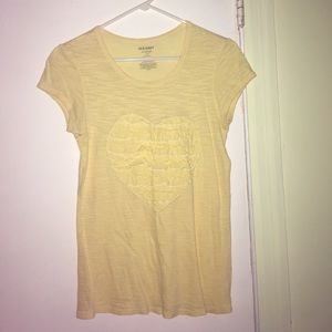 Old navy yellow shirt