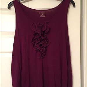 ***PRICE DROP*** Lane Bryant—Plum tank top
