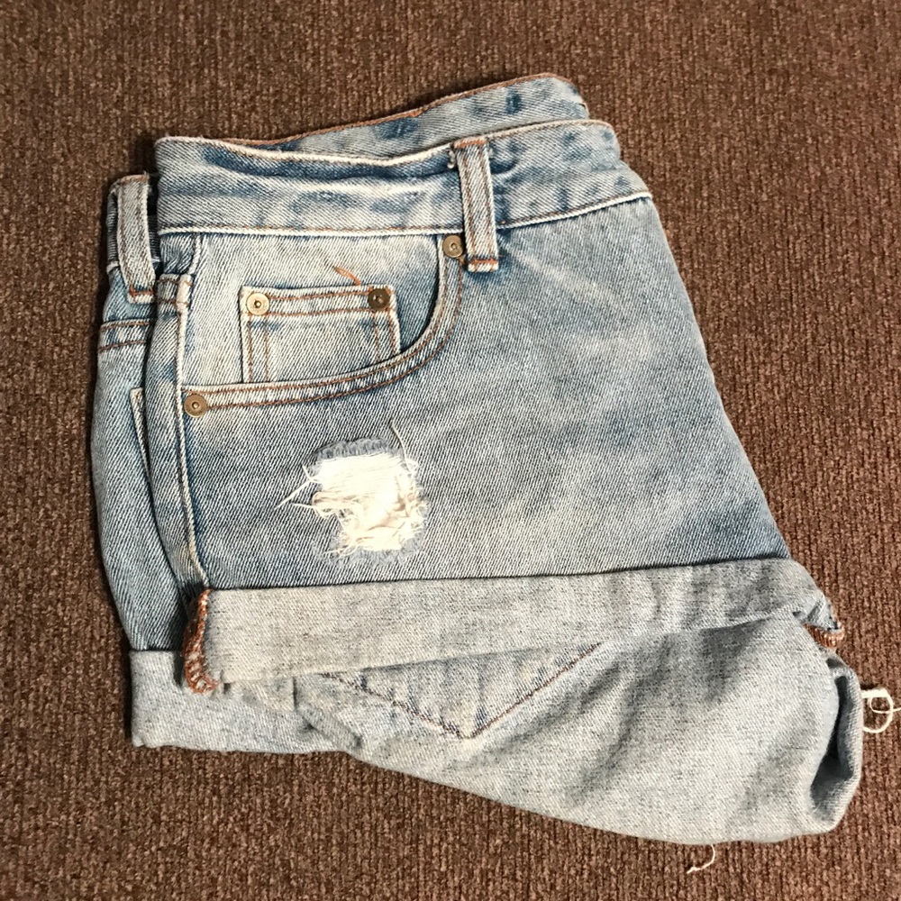 Jean shorts