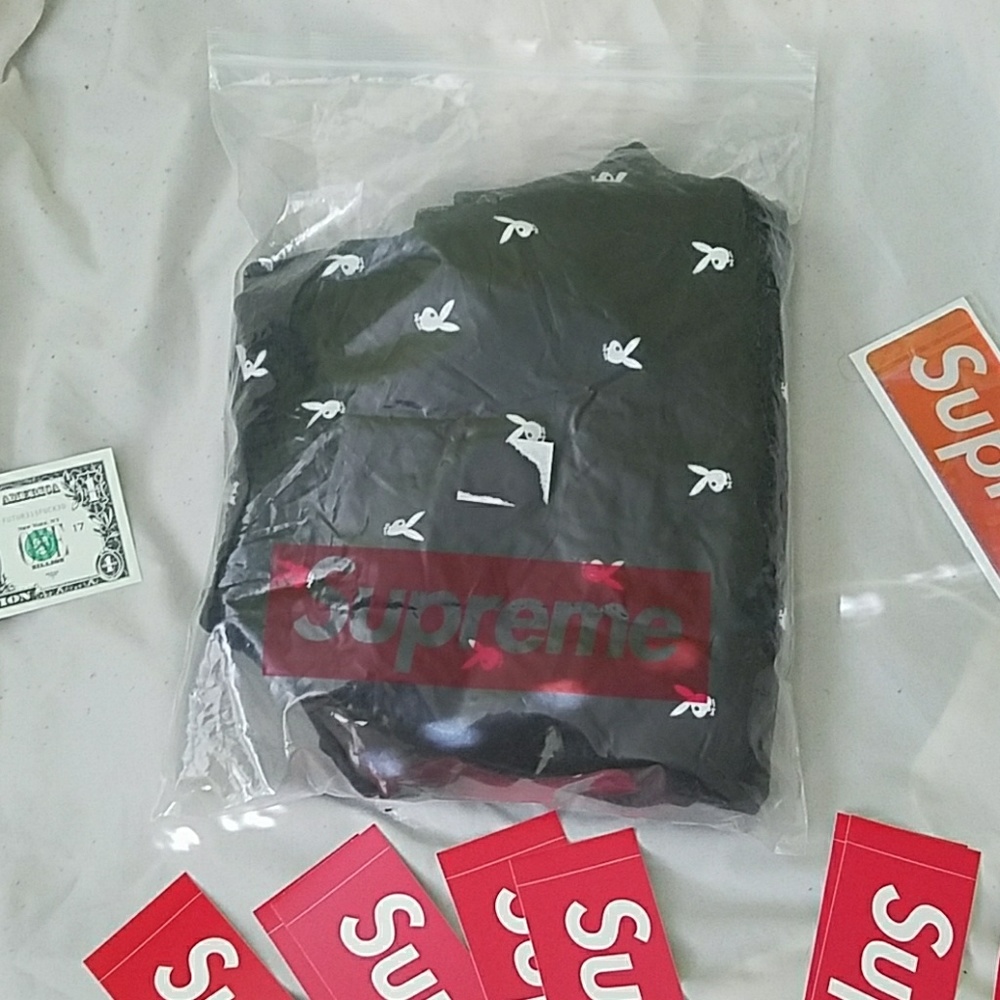 Playboy x Supreme sweatpants