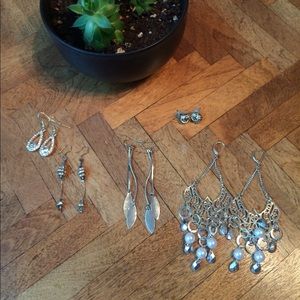 Silver Earring Bundle