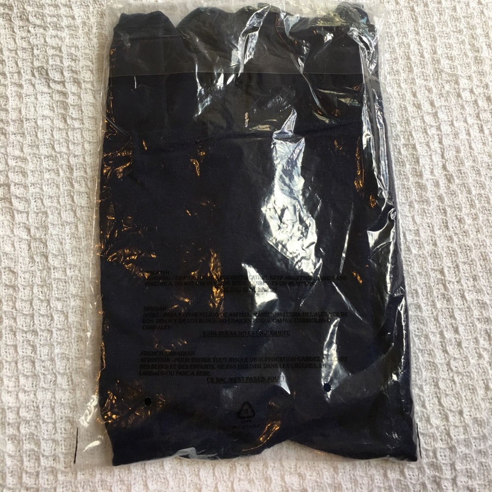 Gibson Navy Short Sleeve Hi-Lo Tee New - Picture 6 of 6