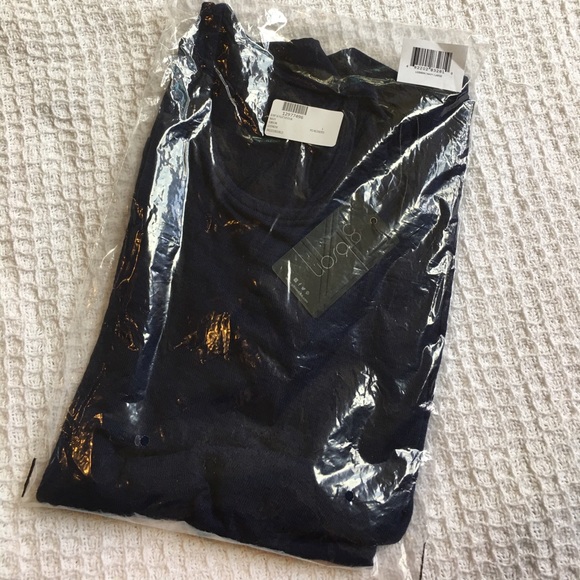 Gibson Navy Short Sleeve Hi-Lo Tee New - Picture 3 of 6