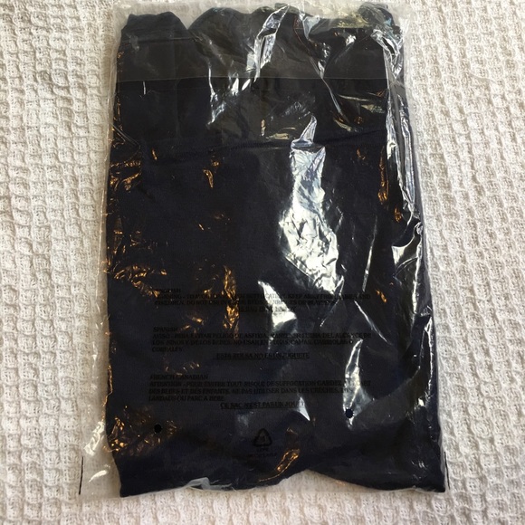 Gibson Navy Short Sleeve Hi-Lo Tee New - Picture 6 of 6