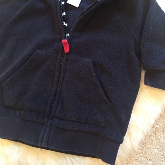 Starting Out Fleece Hooded Zip Up Sweatshirt - Picture 3 of 4