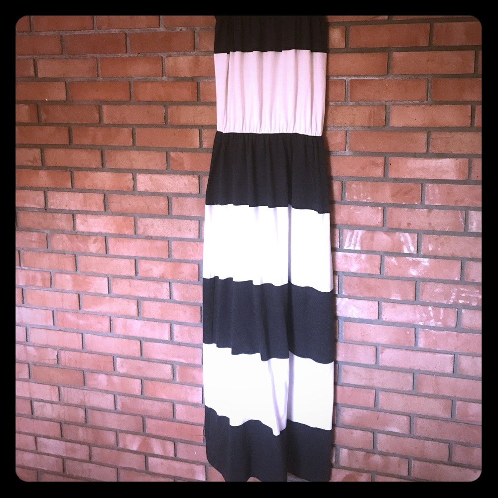Black and White Maxi