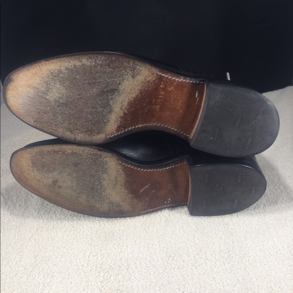 RARE Black Allen Edmonds Sanford 9.5D great shape! - Picture 8 of 8