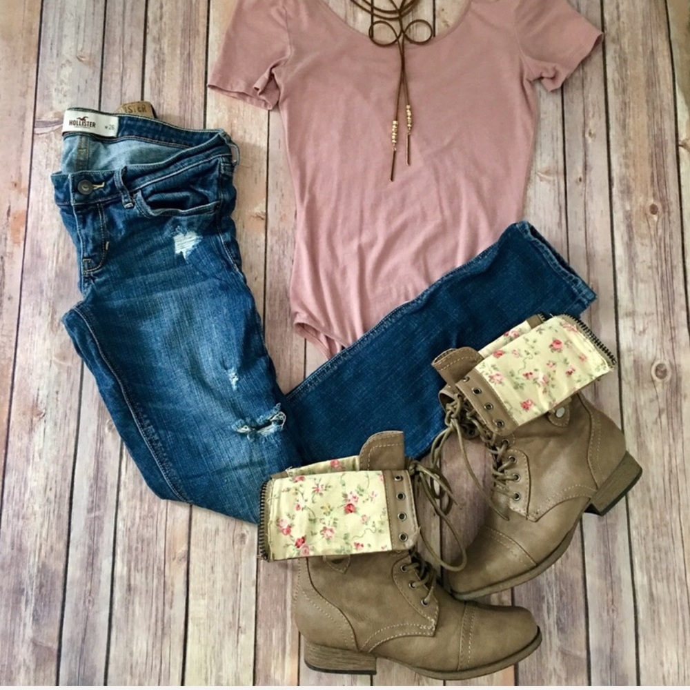 Tan Booties