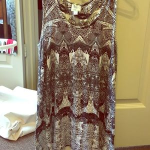 Anthropologie patterned top