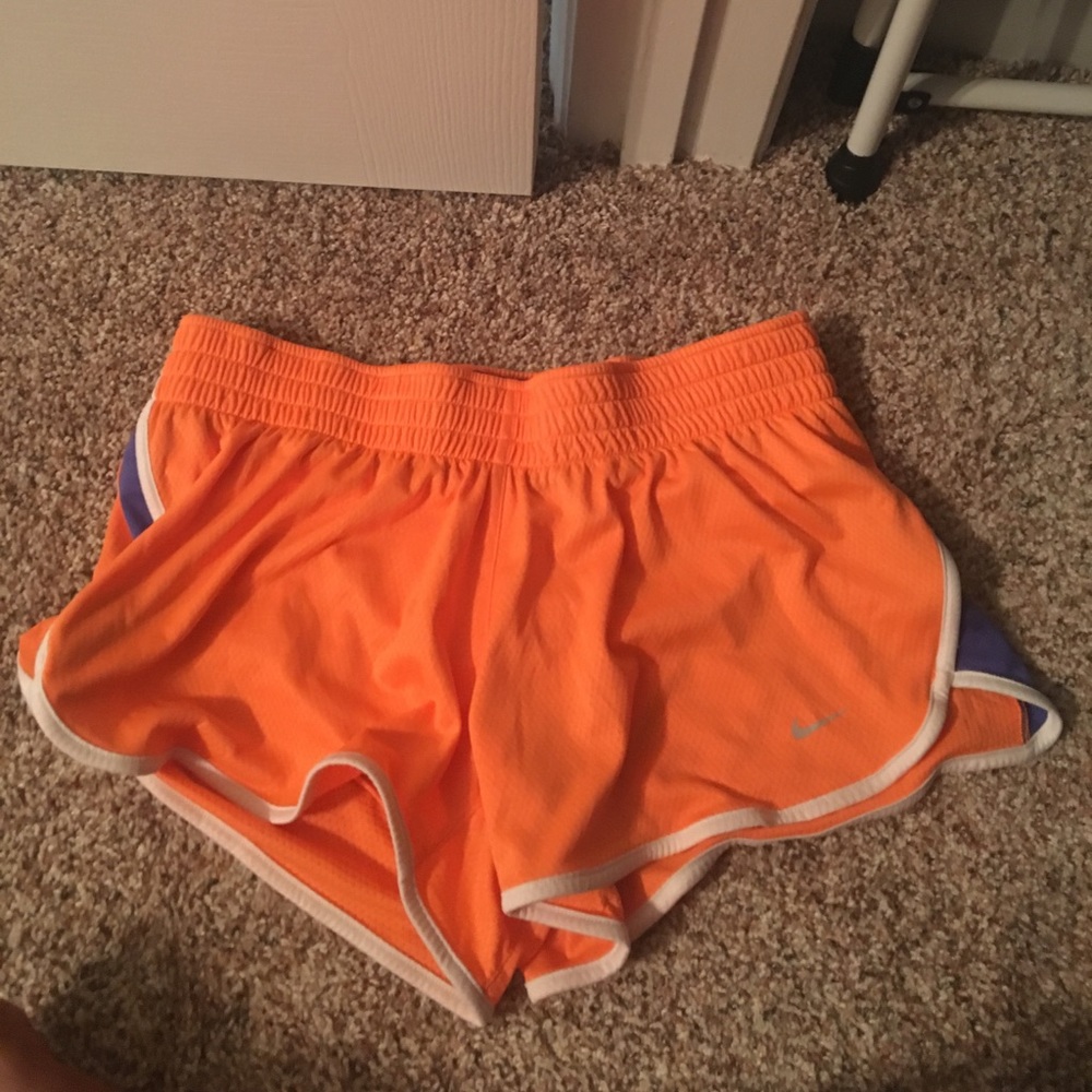 Orange and blue XL Nike Dri-fit Running shorts