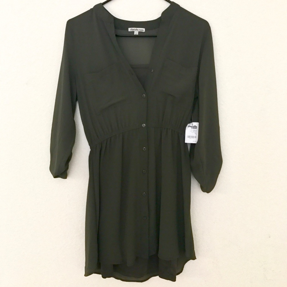 Charlotte Russe long sleeve dress