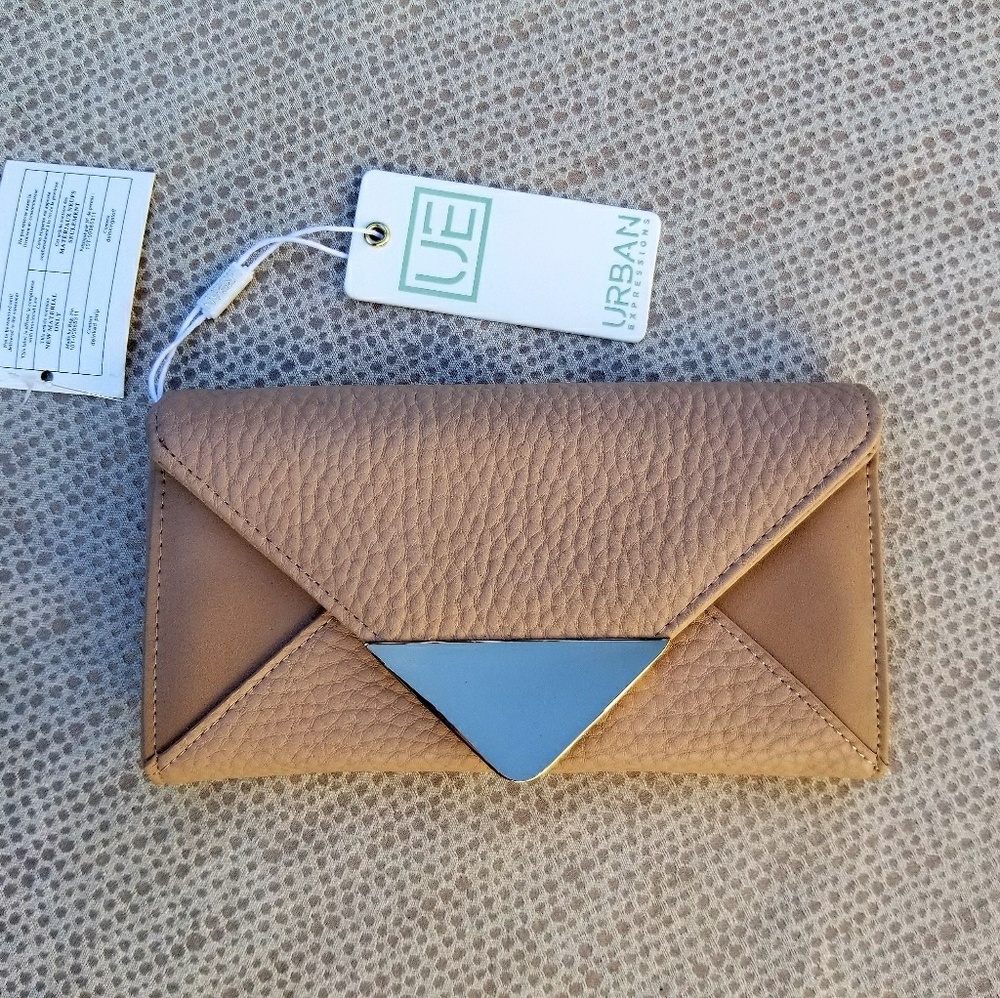 NWT Urban Expressions Vegan Leather Wallet