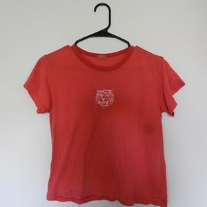 BRANDY MELVILLE red tiger shirt.
