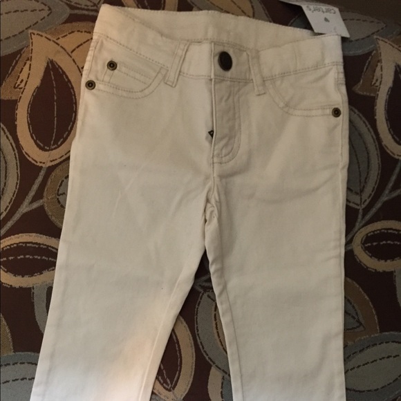 New Carter's white jeans - Picture 1 of 3
