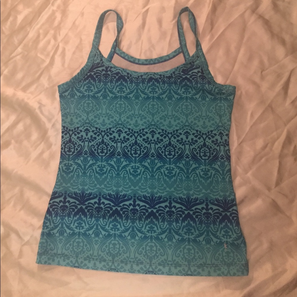 2 for $10! - Turquoise and Ocean Blue Yoga Top