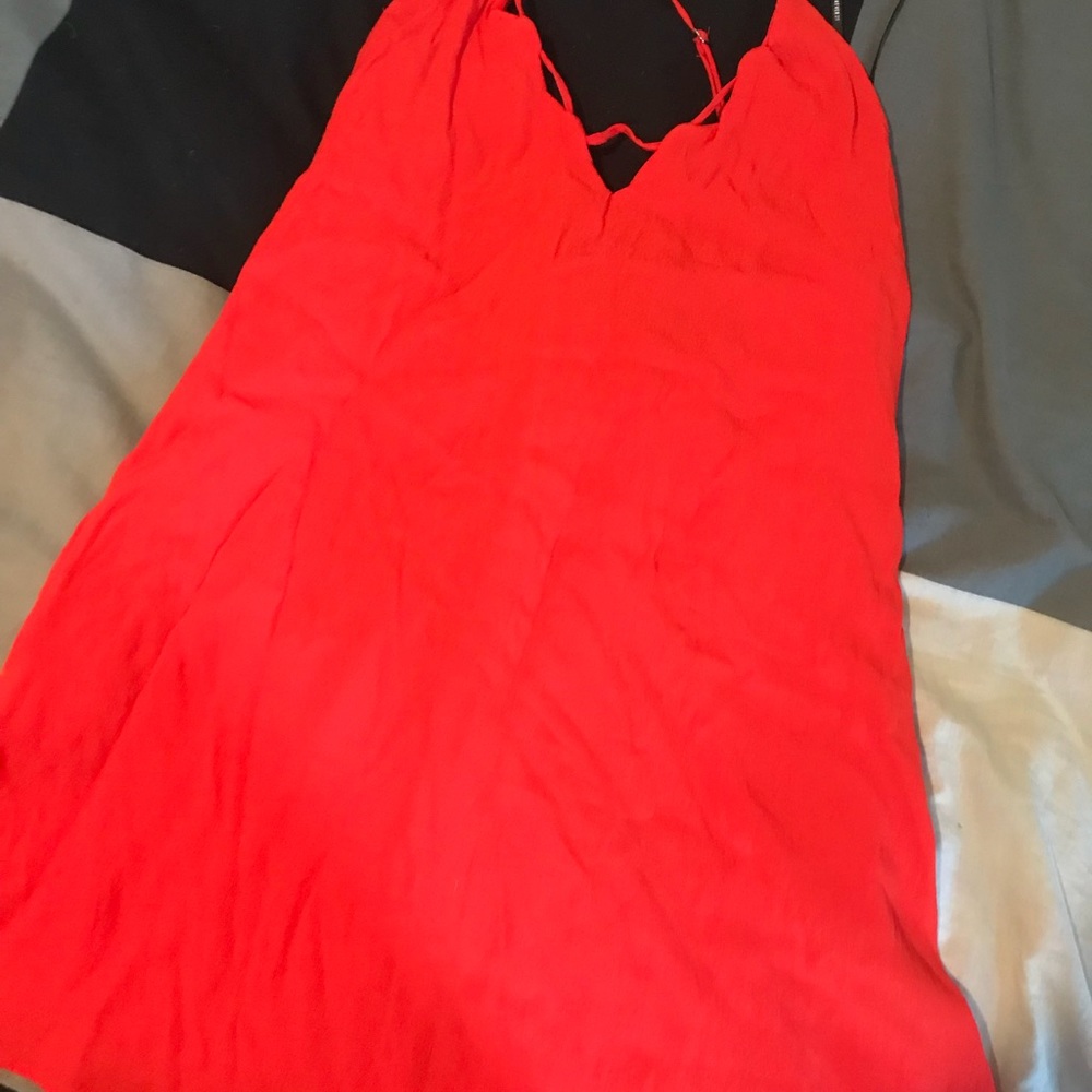 Coral Forever 21 Dress