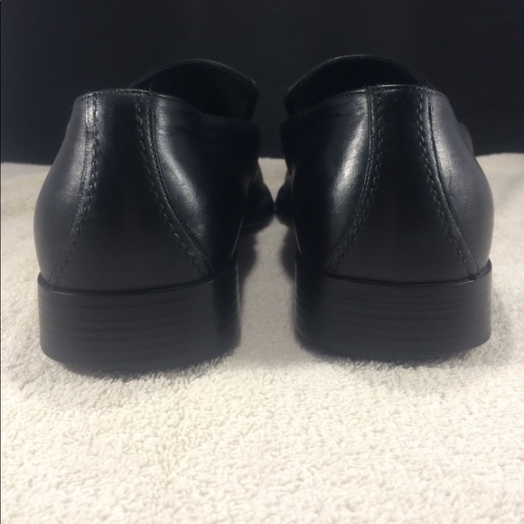 Men's Gucci black slip on logo loafers 12.5 D ! - Picture 6 of 8