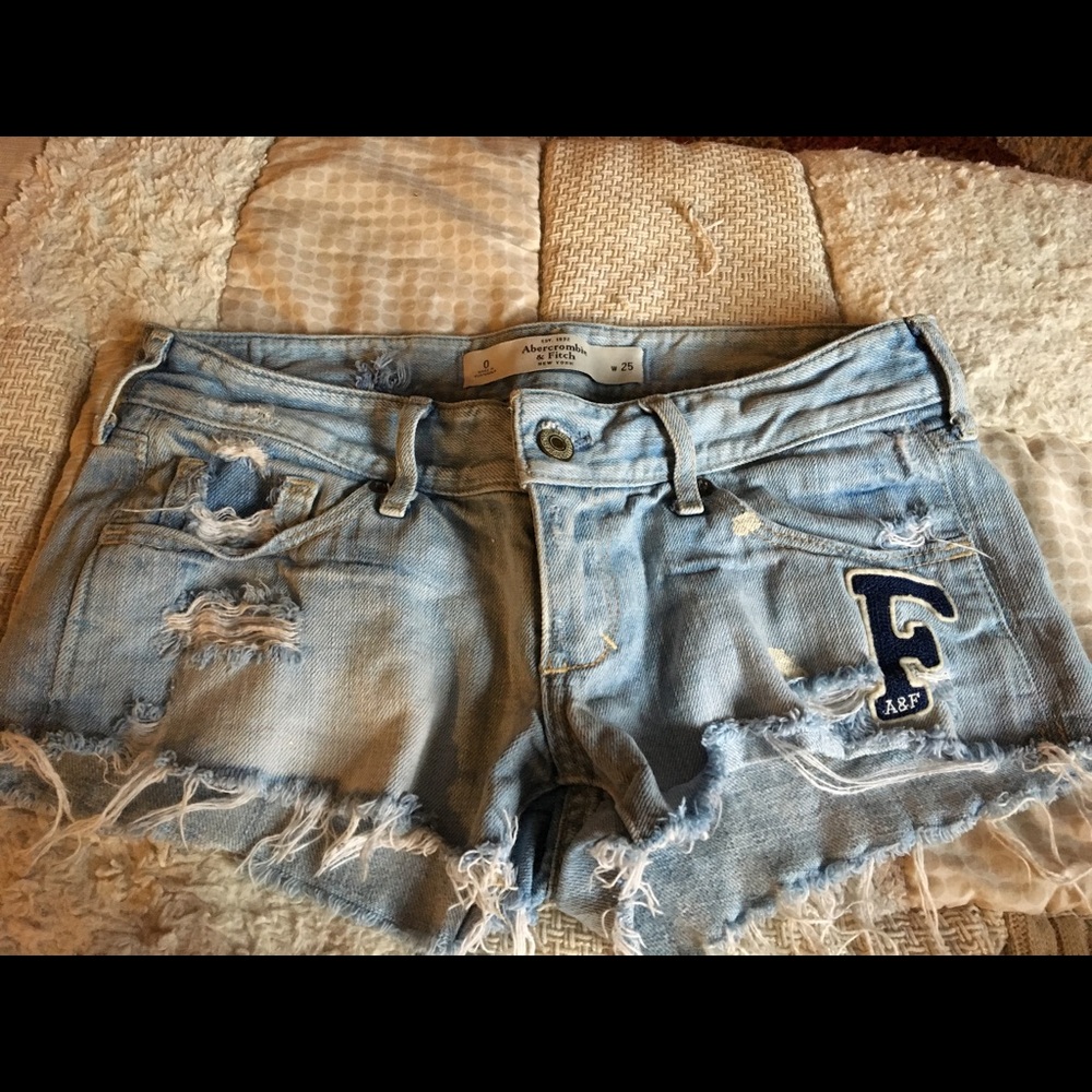 Abercrombie Jean Shorts