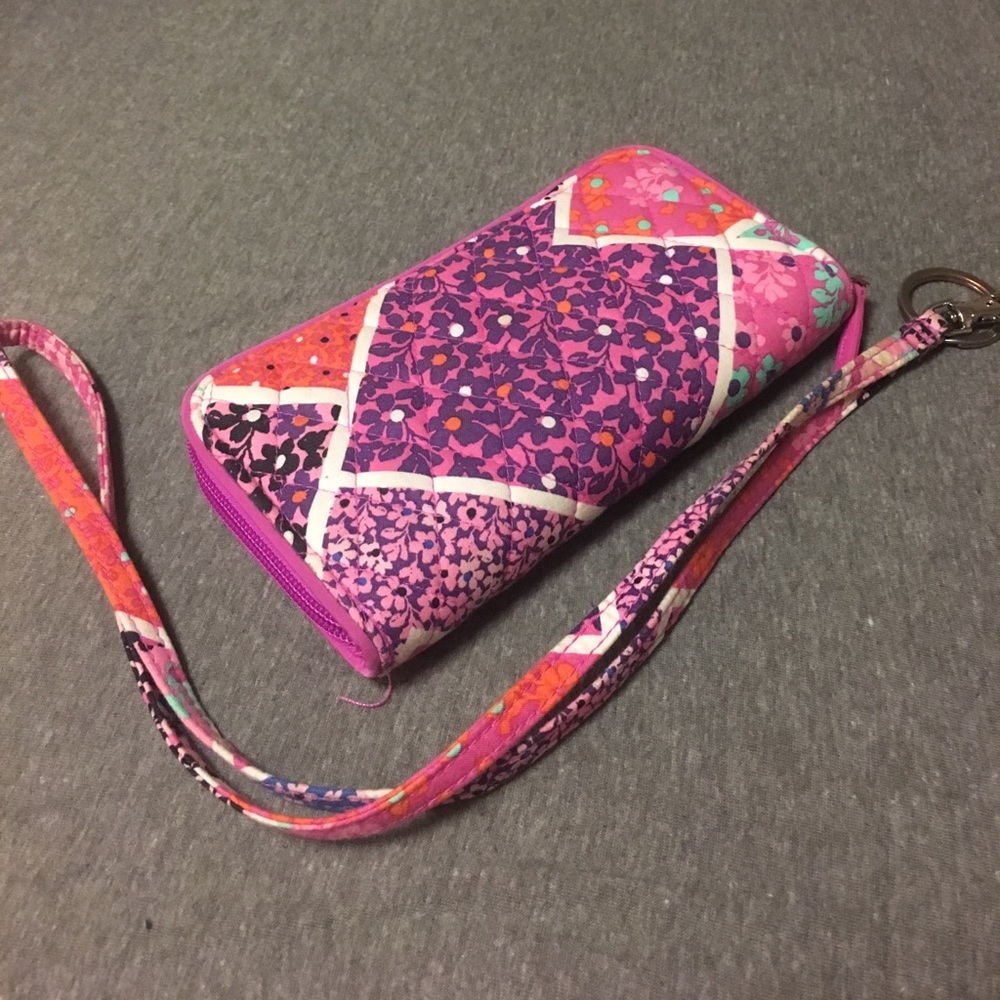 Vera Bradley wallet and lanyard - Picture 1 of 4