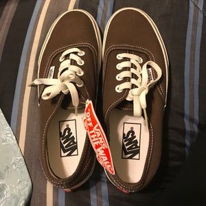Brand new brown vans