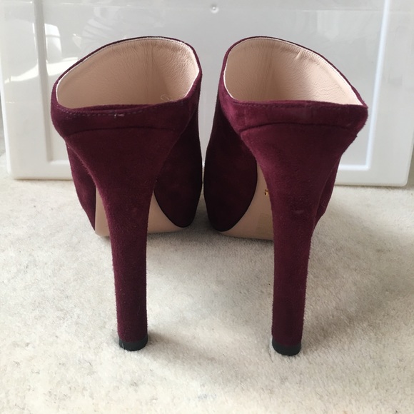 Prada Peep-toe Booties size 39.5 - Picture 3 of 4