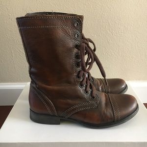 Steve Madden combat boots