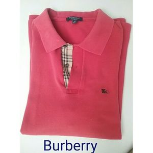 Burberry Men Polo Shirt Size Large