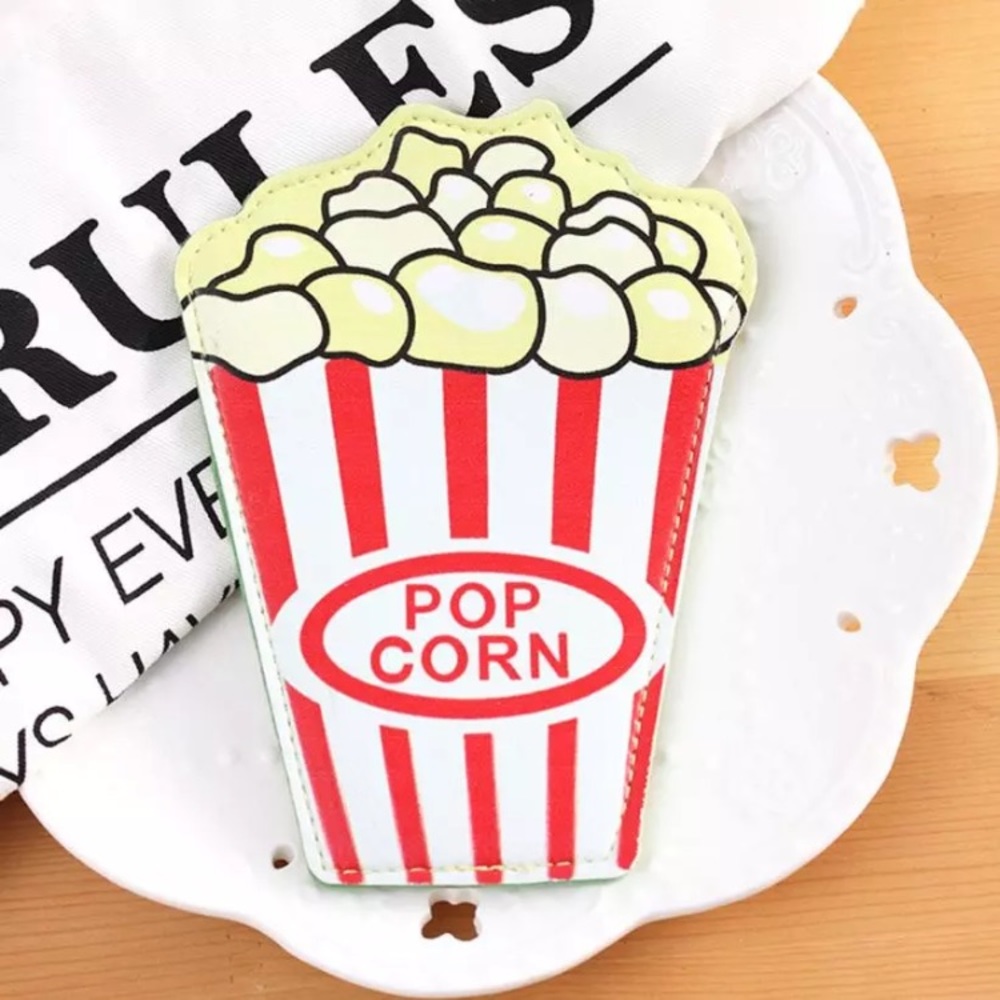 Popcorn Coin Keychain Bag