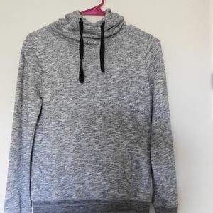 Tilly's Gray and Black hoodie.