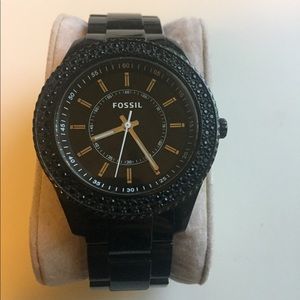 Women's Fossil Black Watch Women's Fossil Black Watch