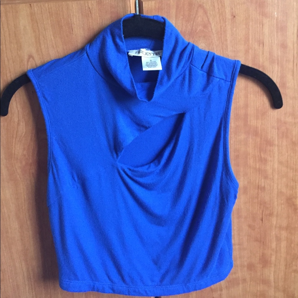 Turtle Neck Crop Top