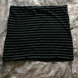 Striped Mini Skirt H&M Striped Mini Skirt H&M