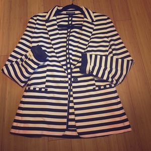 Black and white Express Blazer Black and white Express Blazer