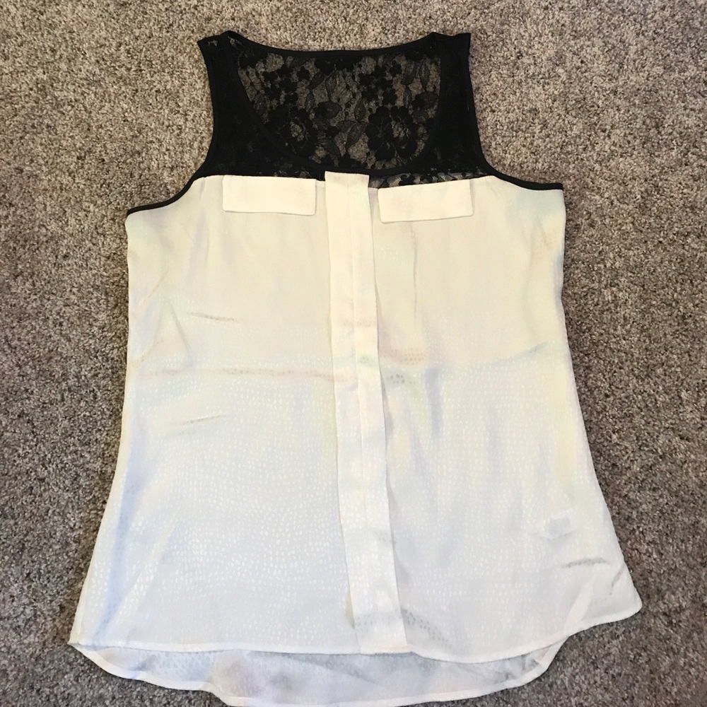 Lace Shoulder Blouse