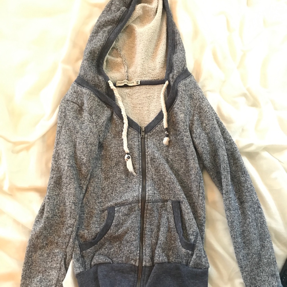 Zip up hoodie