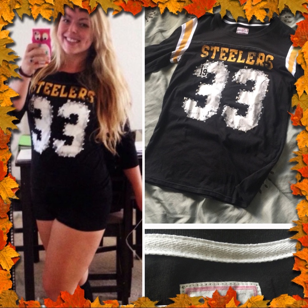 Victoria's Secret PINK NFL Steelers shirt