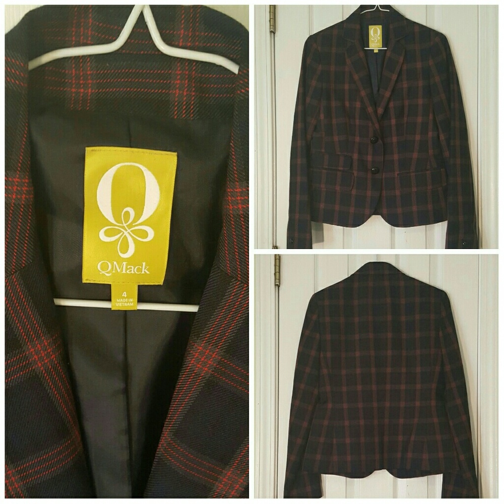 🔖Tartan (plaid) Blazer