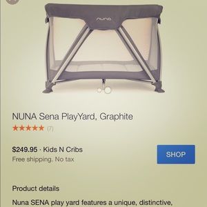 Nuna play yard