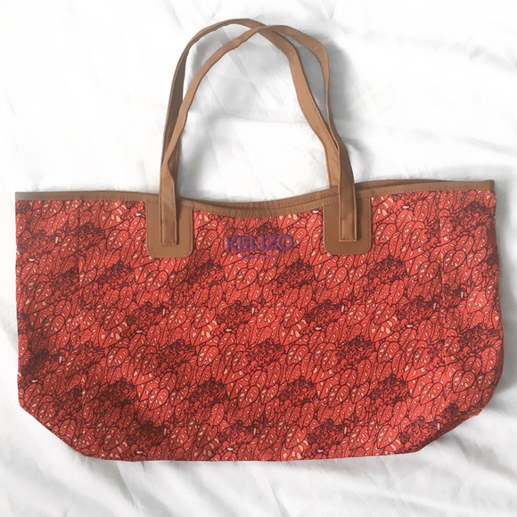 Kenzo Bags Parfums Tiger Leaf Graphic Nylon Tote Poshmark Kenzo Bags Parfums Tiger Leaf Graphic Nylon Tote Poshmark