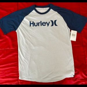 NEW! Men's Hurley Still Raglan T-shirt