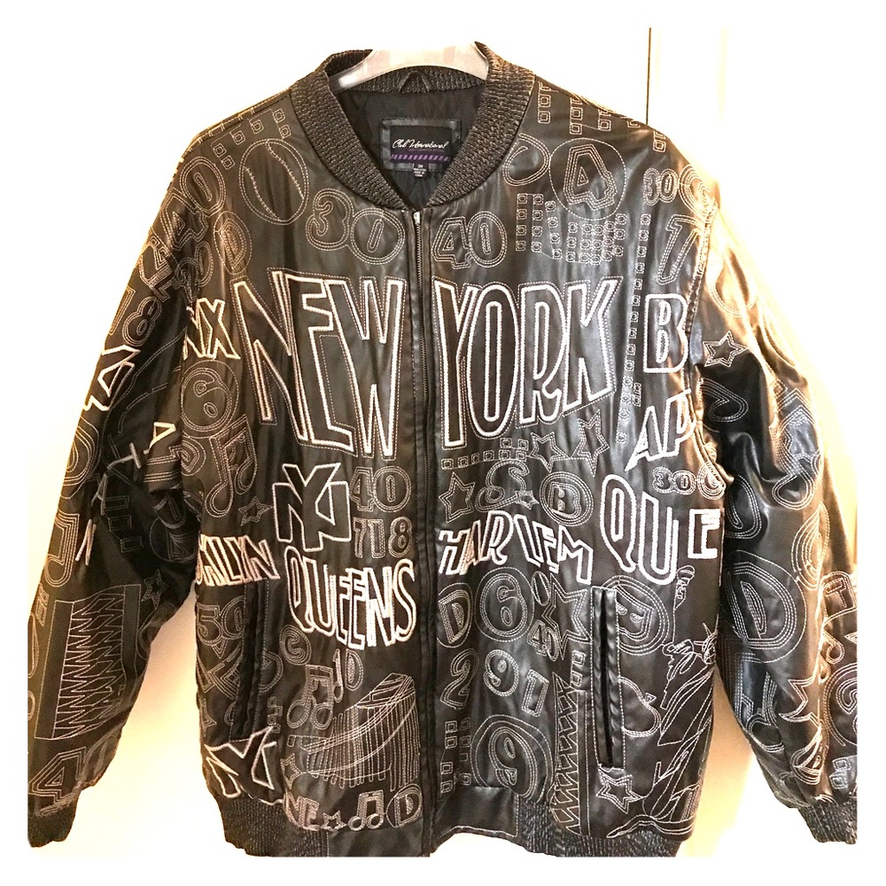leather coat