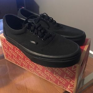 Black Low Top Vans
