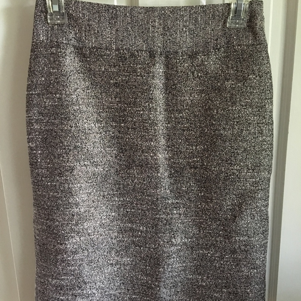 Banana Republic Metallic Pencil Skirt